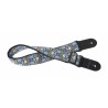 Stagg SWO HOOTMIX BLU - pasek do gitary, nylonowy