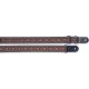 Stagg SWO-FLO RED - pasek do gitary, nylonowy