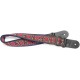 Stagg SWO-COT JIM RED - pasek do gitary, nylonowy