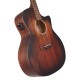 D'angelico Premier Gramercy LS Aged Mahogany - gitara elektroakustyczna