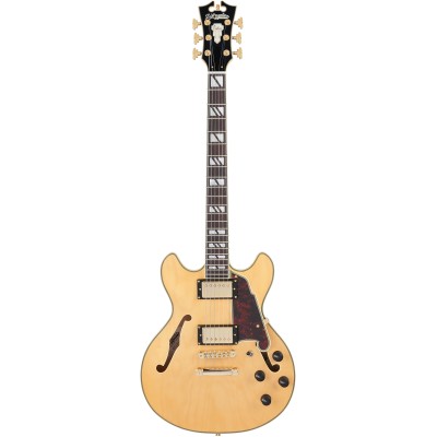 D’Angelico Deluxe Mini DC Satin Honey - gitara elektryczna
