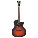 D'angelico Premier Gramercy LS Vintage Sunburst - gitara elektroakustyczna