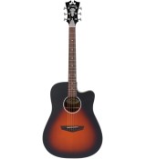 D'angelico Premier Bowery LS Vintage Sunburst - gitara elektroakustyczna