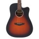 D'angelico Premier Bowery LS Vintage Sunburst - gitara elektroakustyczna