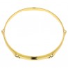 Millenium 12" 6-Hole Steel Hoop Brass