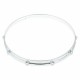 Millenium 14" Die-Cast hoop bottom chrom
