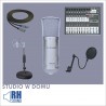 Studio w domu zestaw HSMC-001W + HSMA-201 + M-802USB + XA-214 + PRZEWÓD XLR 6m 