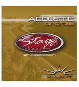 Stagg AC 1048 BR - struny do gitary akustycznej