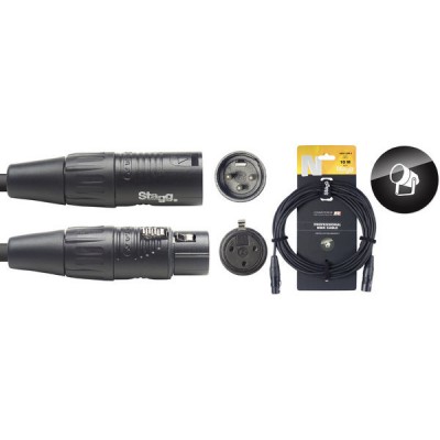 Stagg NDX10R3 - kabel DMX 10m